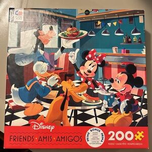 Disney Mickey & Friends 200-Piece Puzzle by Ceaco – New Sealed